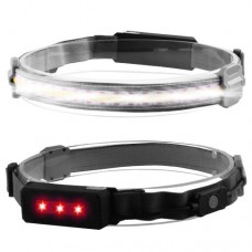 Фонарь на лоб Stripe Ultra bright YD-33, 37SMD (white) + 3SMD (red)