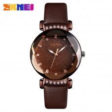 Skmei 9188 Brown-Cuprum Leather