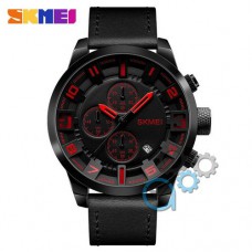 Skmei 1309 All Black-Red