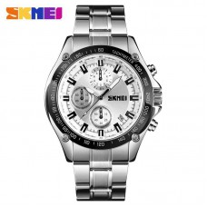 Skmei 1393 Silver White