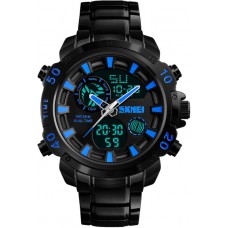 Часы Skmei 1306 Steel Black-Blue