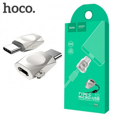 Переходник Hoco UA8 USB Type-C-Micro USB 