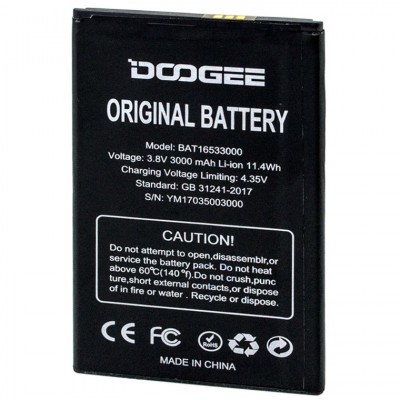 Аккумулятор Doogee BAT16533000 3000 mAh X9, X9 Pro Original тех.пакет