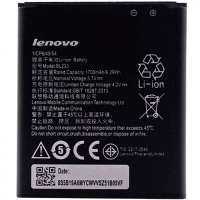 Аккумулятор Lenovo BL233 1700 mAh для A3600 Original тех.пакет