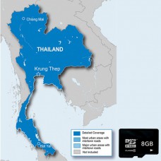 Карта Таиланда для навигаторов Garmin