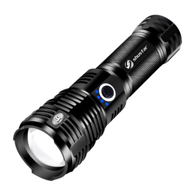 Фонарик Shustar S-223 XHP70 IP67 4500 Lumen black