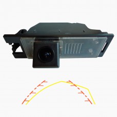 Штатная камера заднего вида HYUNDAI ix 35 (2010-н.в.). Prime-X CA-9842-AP, с активной разметкой