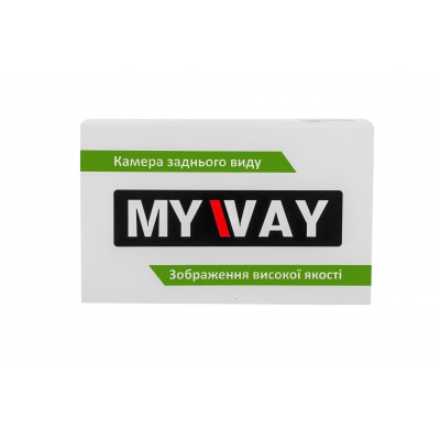 Камера заднего вида MyWay MW-1080 AVT с активной (динамической) разметкой