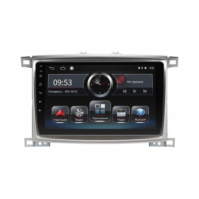 Штатная магнитола Incar PGA2-2325 для Toyota Land Cruiser 100 2003-2008