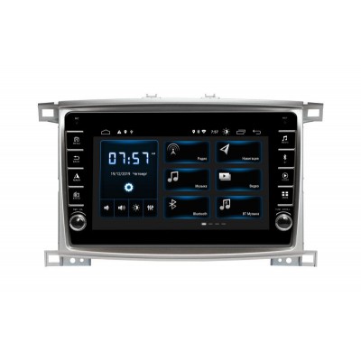 Штатная магнитола Incar DTA-2314R для Toyota Land Cruiser 100 2003-2008