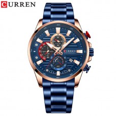 Часы Curren 8415 Blue-Gold
