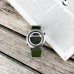 Часы AMST 3017 Silver-White-Green Wristband