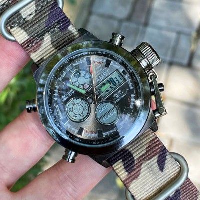 Часы AMST 3003C Black-Nato CCE Camo