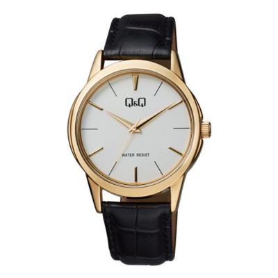 Часы Q&Q Q860J101Y Black-Gold-White