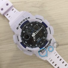 Часы Casio G-Shock GA-100 White-Blue-Black