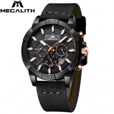 Часы Megalith 8086M Black-Cuprum