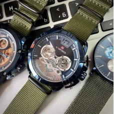 Часы Naviforce NF9168 Blue-Military Wrisband