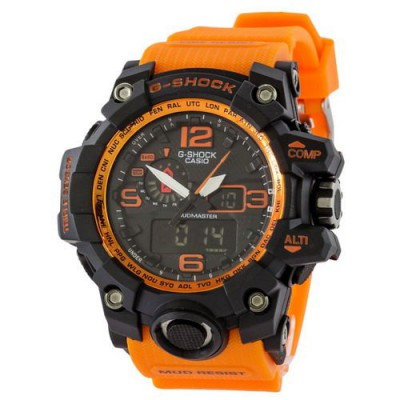 Часы Casio G-Shock GWG-1000 Black-Orange Wristband