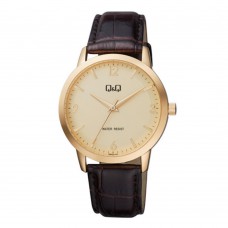 Часы Q&Q QB30J103Y Brown-Gold