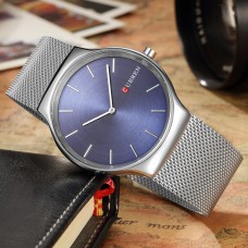 Часы Curren 8256 Silver-Blue