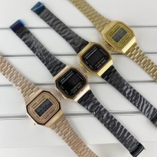 Часы Casio Illuminator F-91W Gold-BLack