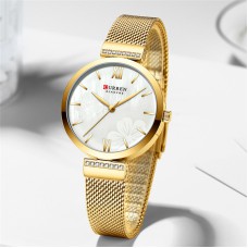 Часы Curren 9067 Gold-White
