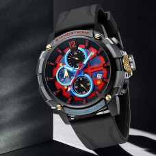 Часы Megalith 8231M Black-Gray-Red-Blue