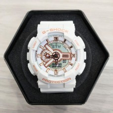 Часы Casio GA-110 White-Cuprum