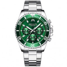 Часы Megalith 8046M Silver-Green