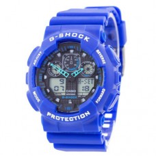 Часы Casio G-Shock GA-100 Blue-Black