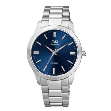 Часы Q&Q S392J212Y Silver-Dark Blue