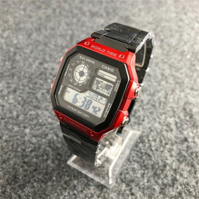 Часы Casio AE-1200 Black-Red