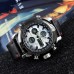 Часы AMST 3022 Silver-Black-Silver Smooth Wristband