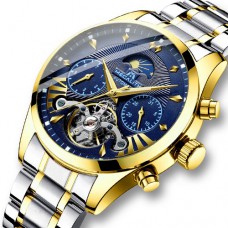 Часы Megalith 8092M Silver-Gold-Blue