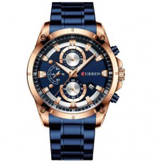 Часы Curren 8360 Blue-Gold