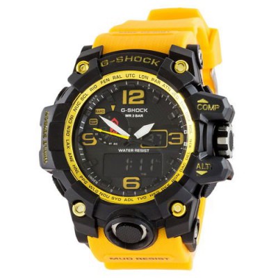 Часы Casio G-Shock GWG-1000 Black-Yellow Wristband