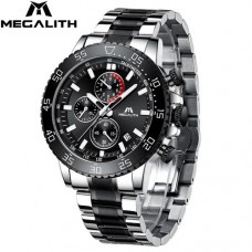 Часы Megalith 8087M Black-Silver