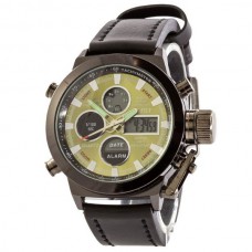 Часы AMST C Black-Green Black Wristband