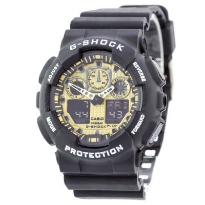 Часы Casio G-Shock GA-100 Black-Gold