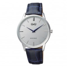 Часы Q&Q QB32J301Y Blue-Silver