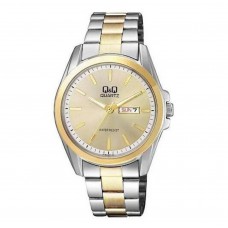 Часы Q&Q A190J400Y Silver-Gold