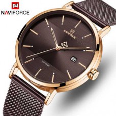 Часы Naviforce NF3008G Brown-Cuprum