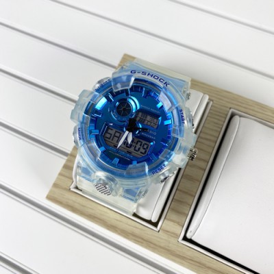 Часы Casio G-Shock  Glossy White-Blue