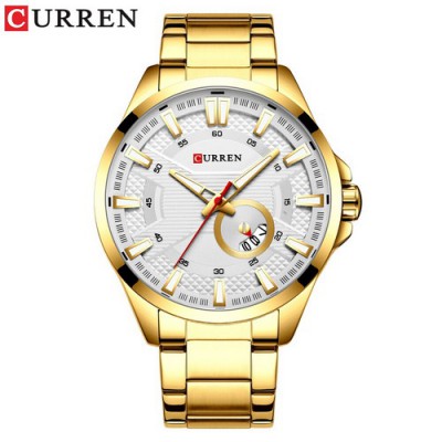 Часы Curren 8372 Gold-White