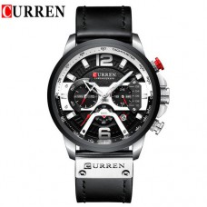Часы Curren 8329 Black-Silver