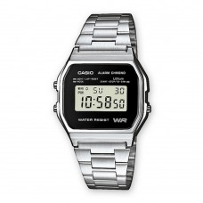 Часы Casio A158WEA-1EF Silver-Black