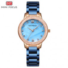 Часы Mini Focus MF0226L.04 Blue-Gold Diamonds
