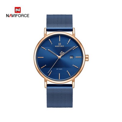 Часы Naviforce NF3008G Blue-Gold