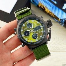 Часы AMST C Black-Green Green Wristband