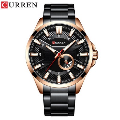 Часы Curren 8372 Black-Cuprum